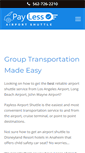 Mobile Screenshot of paylessairportshuttle.com